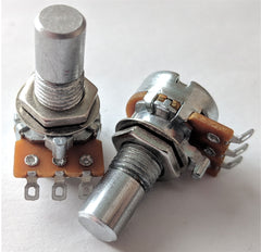 "A" Taper 12mm Solder-Lug Potentiometers