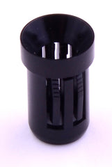 LED BEZEL 5mm black plastic